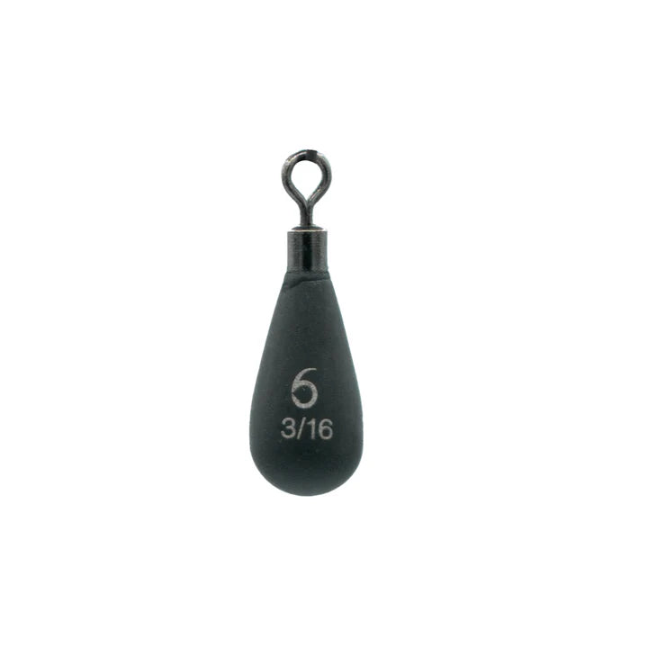 6th Sense Casting Tear Drop Shot Weight-Tungsten