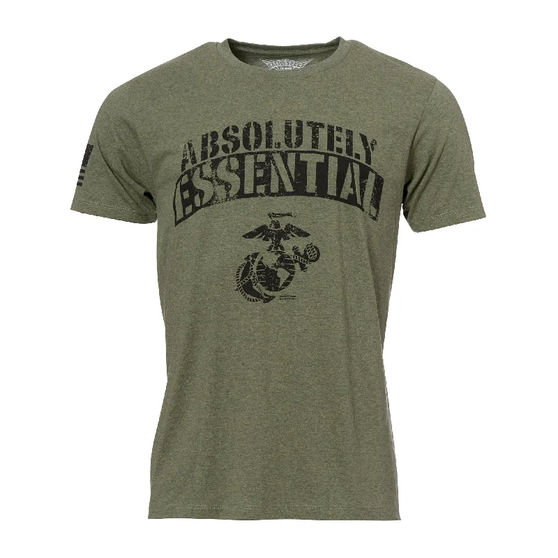 T-Shirt USMC Absolutely Essential scarlet