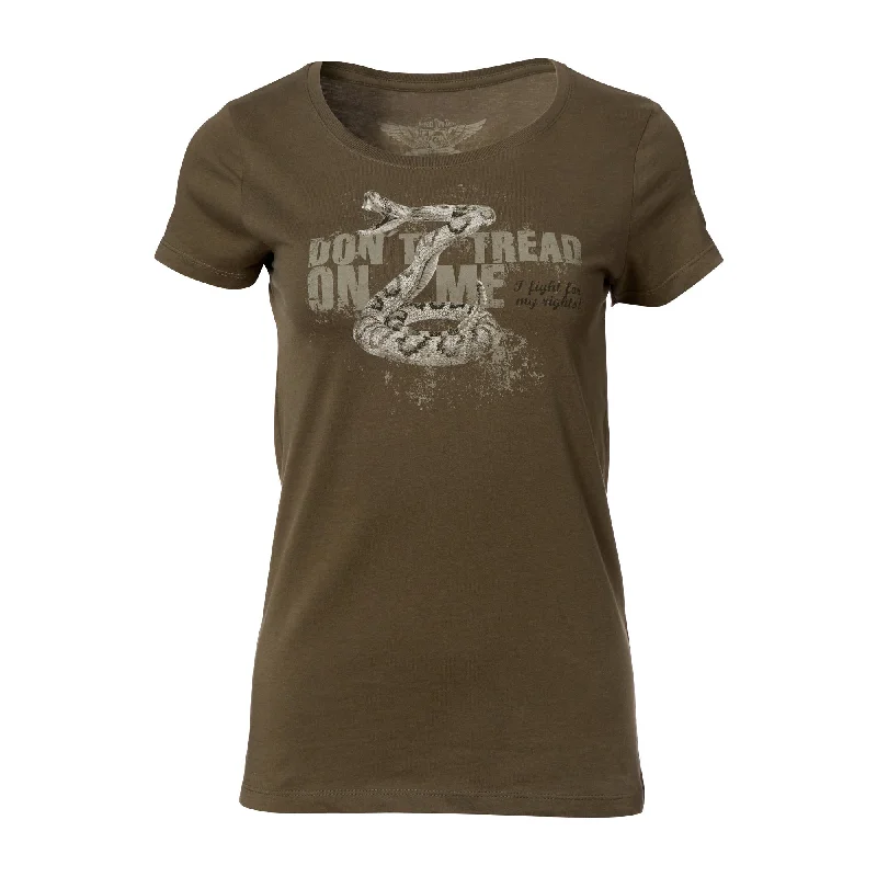 Women's T-Shirt Don?t Tread On Me army