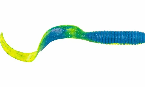 *OUT OF STOCK* Gulp Grub 6", 4 per Pack - Blue Fuze