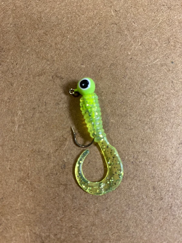 chartreuse w/silver flake