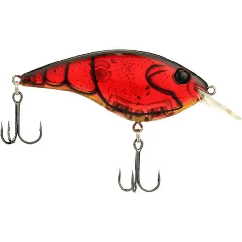 Fishing lures for short casts-Fishing Lures with tough coatings-Berkley Clickin Frittside 7 2.5" 3/7 Oz Ghost Red Craw