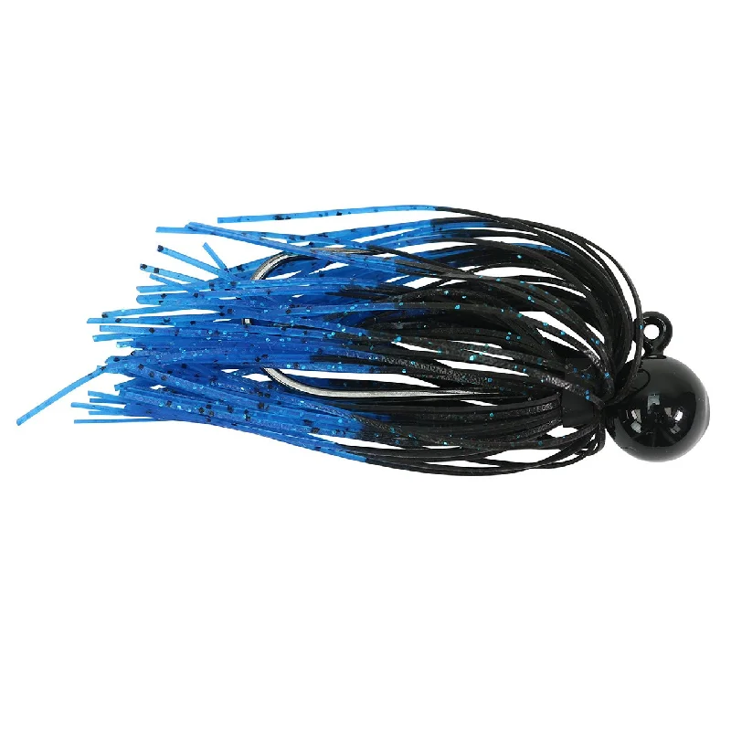 Fish hooks and rigs for fishing with inshore rigs-fish hooks and rigs with monofilament line -Fish Hooks & Rigs rig systems-BnR Tackle Twitch Jig 3/8 Oz Blue/Black