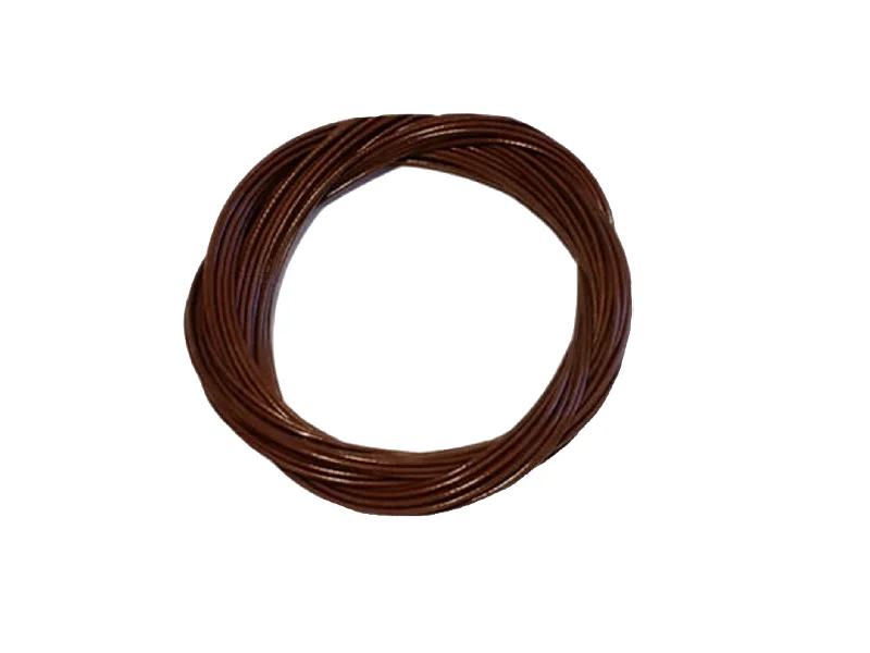 Fish hooks and rigs for fishing with spread rigs-您说：Fish Hooks & Rigs birthday gifts-Brown PVC Coated Wire For Decoy Rigs