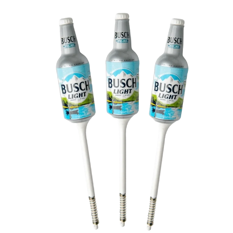 Fishing float & bobbers with lightweight design-Bottle Bobbers - Busch Light Fishing Bobbers 3-Pack (Limited Edition)