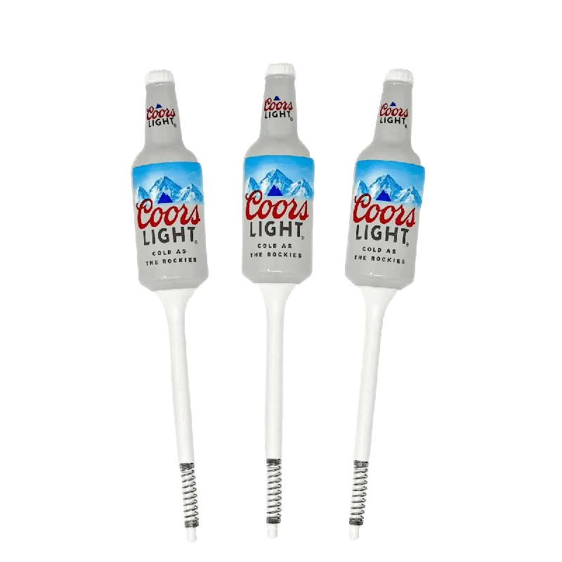 Fishing float & bobbers for coastal casting-Bottle Bobbers - Coors Light Fish Bobbers 3 pcs