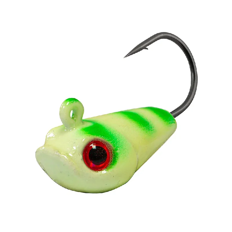 Tsunami Tog Treats- Blackfish Jig-  1/2 oz.- Glow/Green