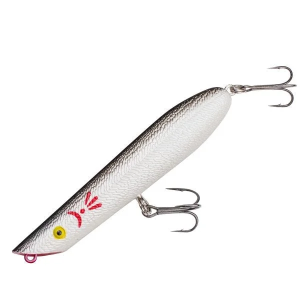 Fishing lures for topwater poppers-Fishing Lures for family trips-Cotton Cordell Pencil Popper 4-1/2" 3/4 Oz Smoky Joe