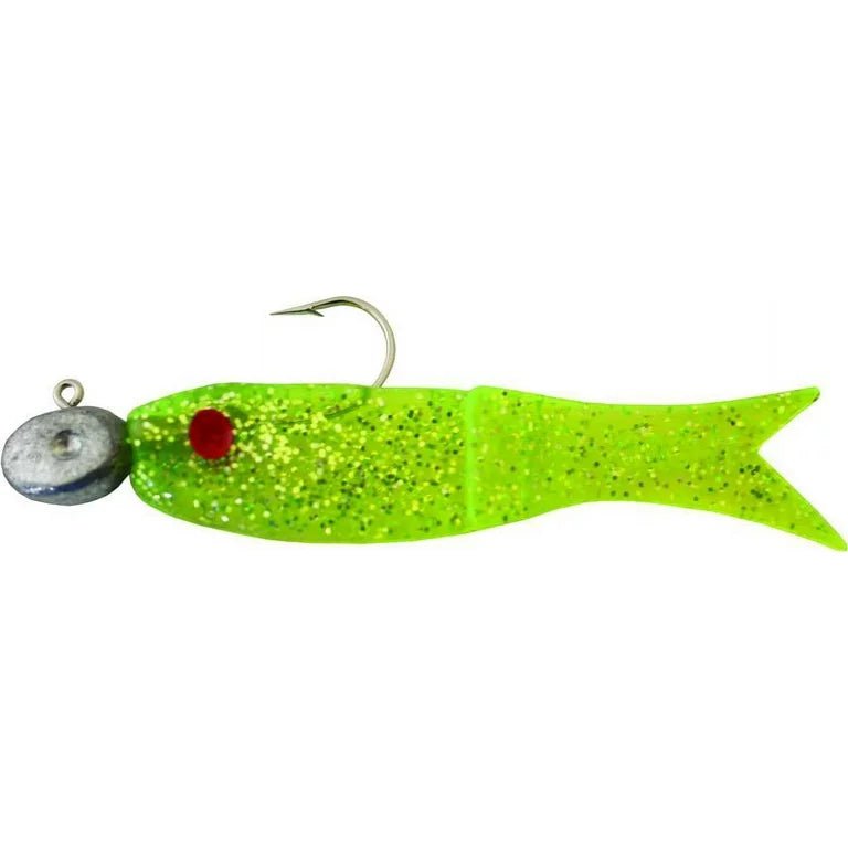 Fishing lures for development-Fishing Lures with mesh hooks-Creme Lit'l Fishie Minnow 2 1/2" 1/4 Oz Qty 1