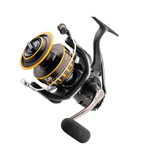 Fishing reels for spinning tackle-How to store fishing reels gear-Daiwa BG8000 Black Gold (BG) Saltwater Spinning Reel 8000