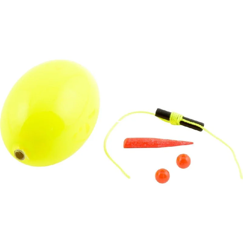 Fishing float & bobbers high resistance design-Danielson Weighted Casting Balsa Float 2" Chartreuse