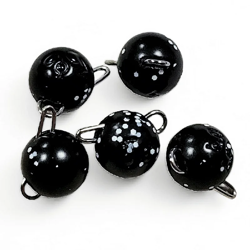 Fishin Addict Tungsten Cheburashka Weights - Black