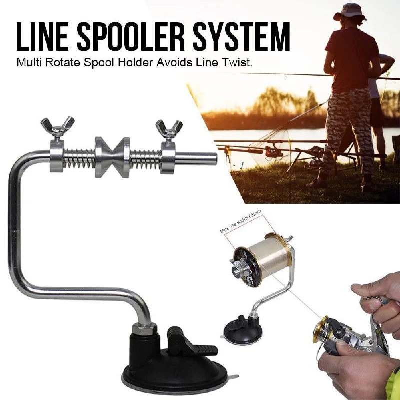 Fishing leaders for rocky shores-Fishing Line Winder