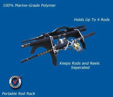 Fishing Rods with premium guides-Fishing Rods for Low Efficiency-Fishing Rods for rainbow runner-FISHING ROD AND REEL HOLDER- EASY CARRIER