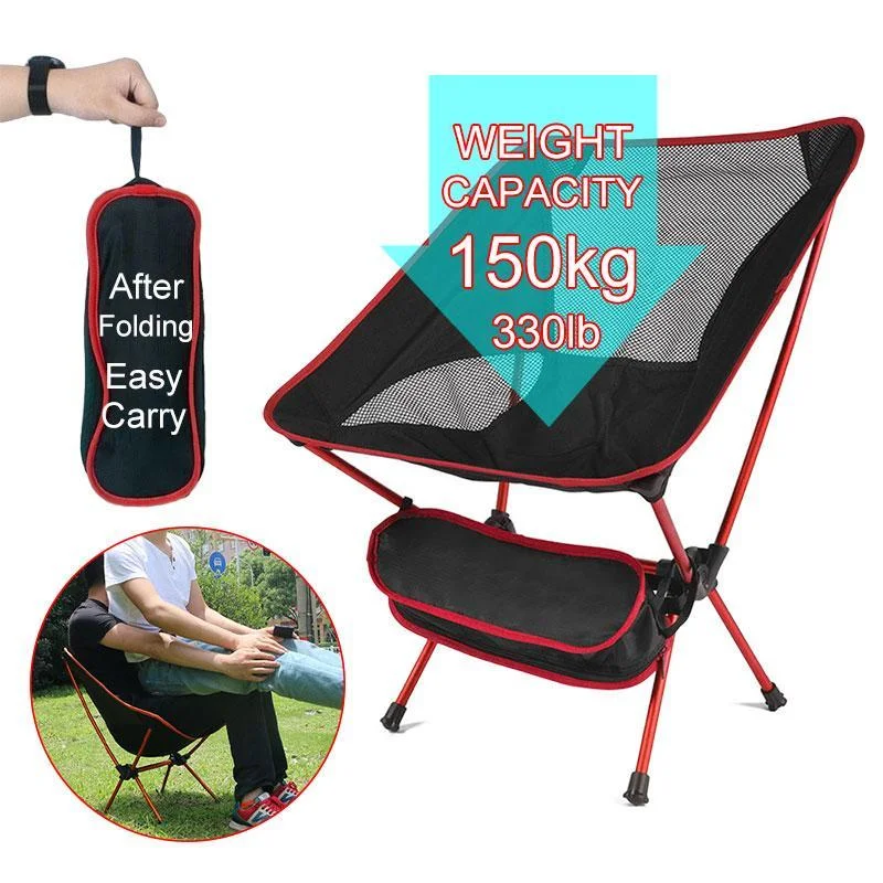 Fishing Chairs with adjustable back-Foldable Camping Fishing Chair