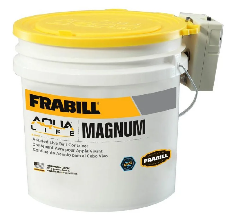 Frabill Magnum Bait Bucket with Aerator