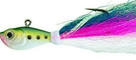 Spro Prime  Bucktail Jig, Color Bunker, Size 3 OZ