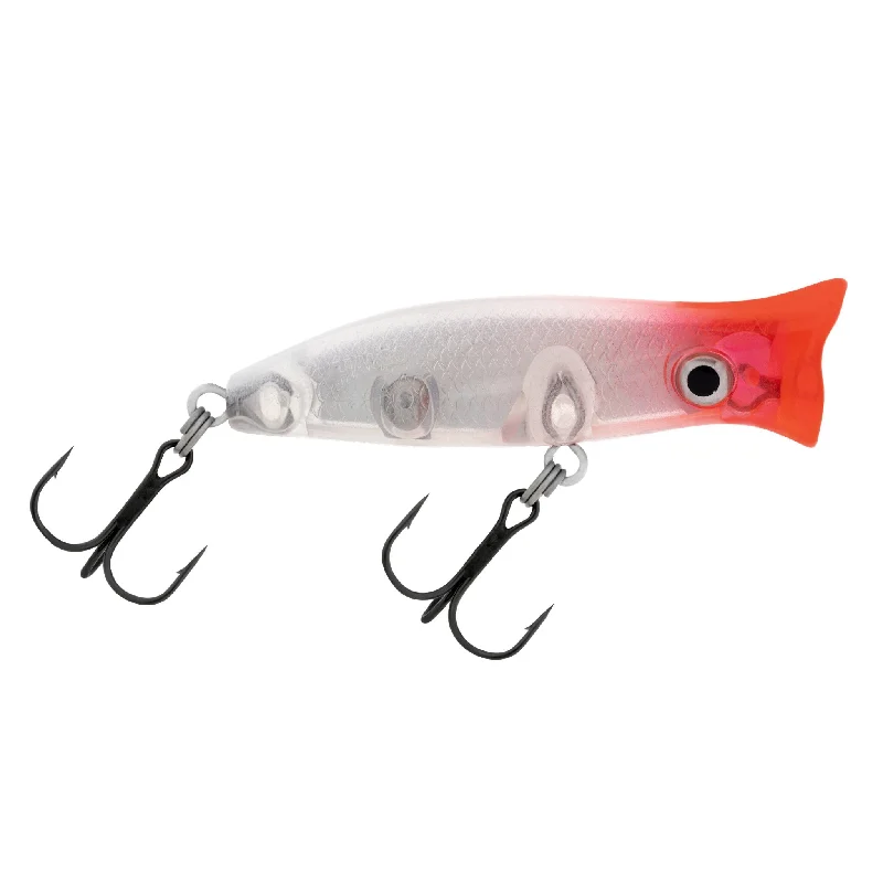 Fishing lures for fines-Fishing Lures with air tails-Halco Roosta Popper 60 2.36" 1/4 Oz Caviar