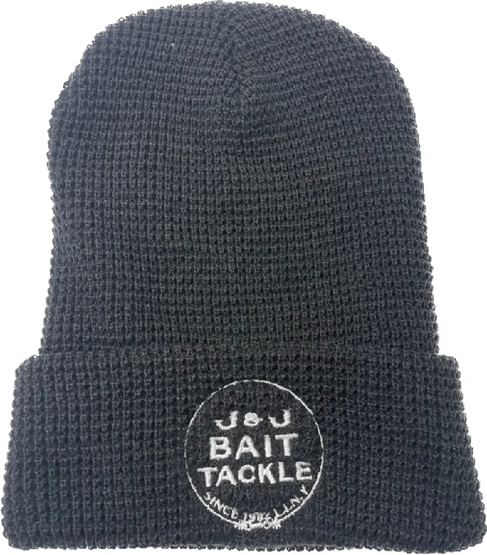 J&J Bait & Tackle Waffle Cuffed Beanie