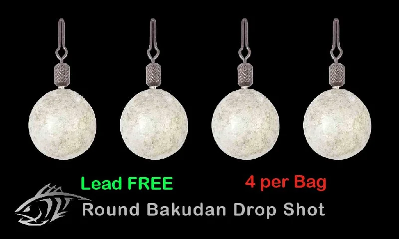 Lead FREE Round Drop Shot Weights