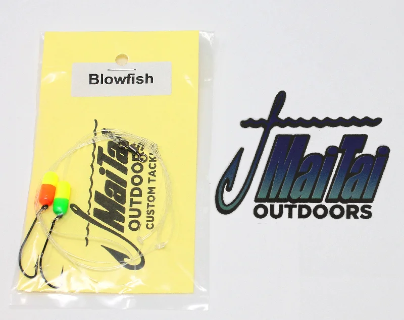 Fishing float & bobbers for dace fishing-MaiTai Blowfish Rig With Floats