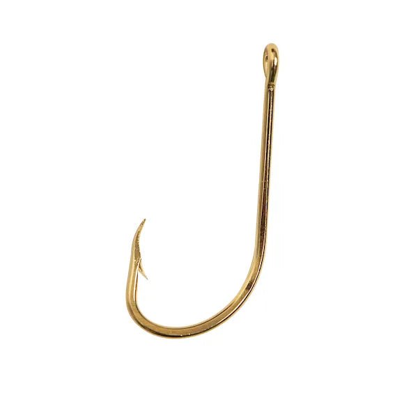 Fish hooks and rigs for fishing with braided rigs-fish hooks and rigs for tuna fishing -Fish Hooks & Rigs hook perks-Mustad Beak Hook 2/0 Qty 100 Gold