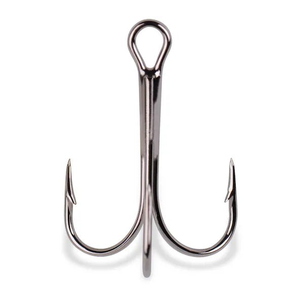 Fish hooks and rigs for fishing with perfect rigs-best fish hooks and rigs for fly casting -Fish Hooks & Rigs hook rewards-Mustad Treble Hooks Qty 25 Nickle