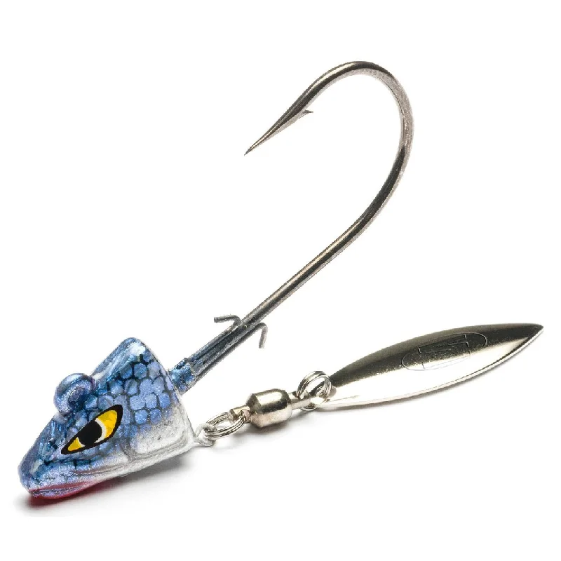 Fish hooks and rigs for fishing with reel rigs-fish hooks and rigs for fishing in strong currents -Fish Hooks & Rigs christmas specials-Mustad Underspin Bass Sz 12