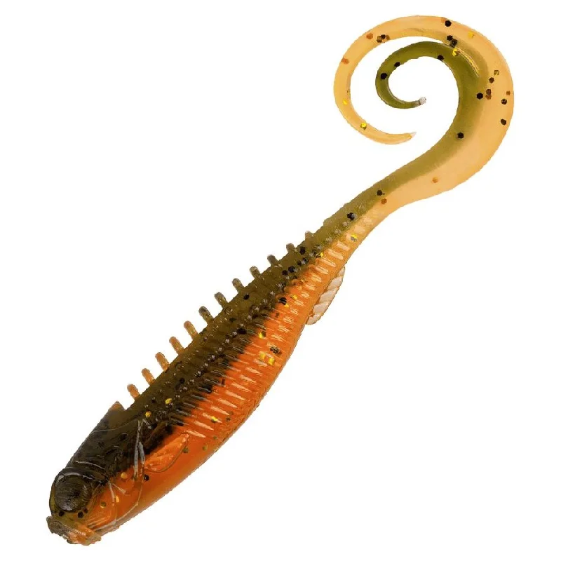 Fishing lures for rainy days-Fishing Lures with textured bodies-Northland Tackle Eye-Candy Grub 3" Qty 5 Sculpin