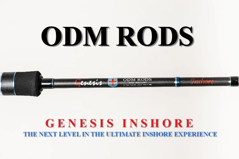 Fishing Rods with durable reels-Fishing Rods for Slow Power Tips-Fishing Rods for coral fairy wrasse-ODM Genesis Inshore Rod