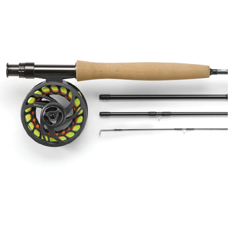 Fishing Rods for calm harbors-Fishing Rods with Durable Handles-Fishing Rods for longfin trevally-Orvis Clearwater Fly Rod Outfit 908-4 - 9' 8 wt