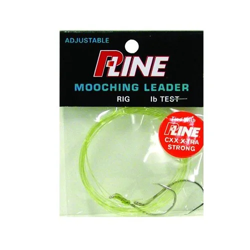 Fish hooks and rigs for fishing with specialized hooks rigs-best fishing hooks and rigs for tournament anglers -Fish Hooks & Rigs outlets-P-Line Salmon Mooching Leader Slip Tie 30Lb 4/0-5/0 Rig Moss Green