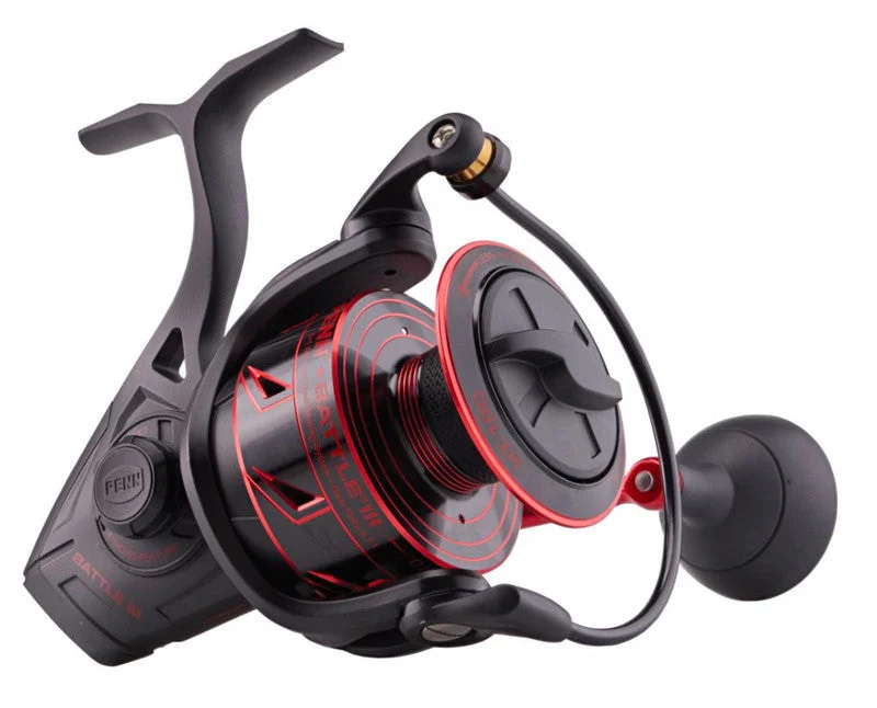 Fishing reels for offshore fishing-Durable fishing reels with smooth gears-Penn Battle III BTLIII4000HS Spinning Reel