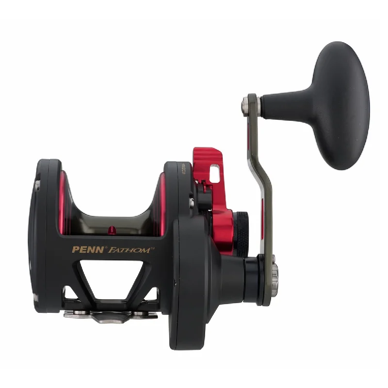 Fishing reels for warm weather-Cheap fishing reels with durability-Penn FTH30LDLH Fathom Lever Drag Conventional Reel 30sz