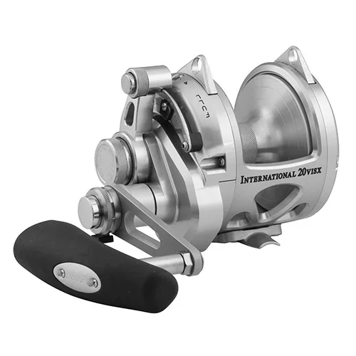 Fishing reels for rough terrain-Best fishing reels with lightweight drag-Penn INT20VISXS International Lever Drag Conventional 2-Speed Reel 20 sz