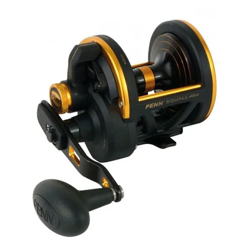 Fishing reels for braided line-Compact fishing reels with durability-Penn SQL40LD Squall Lever Drag Conventional Reel