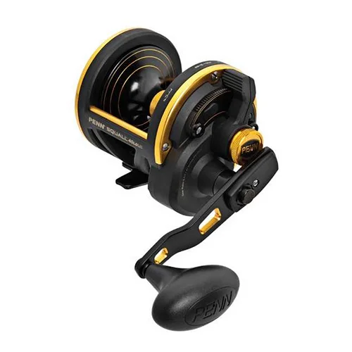 Fishing reels with strong brakes-Best fishing reels for deep fishing-Penn SQL40LDLH Squall Lever Drag Conventional Reel