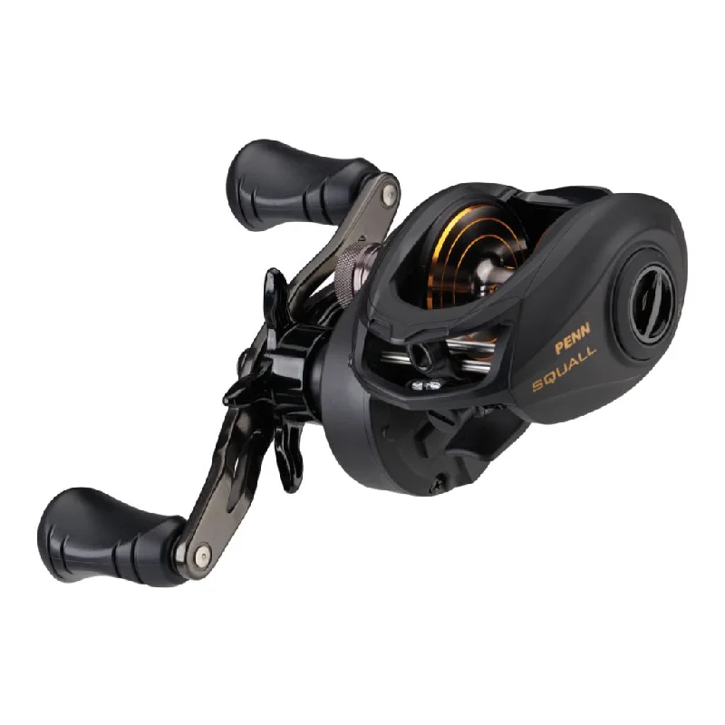 Fishing reels for strong winds-Best fishing reels for surf anglers-Penn Squall Low Profile Baitcaster Reel