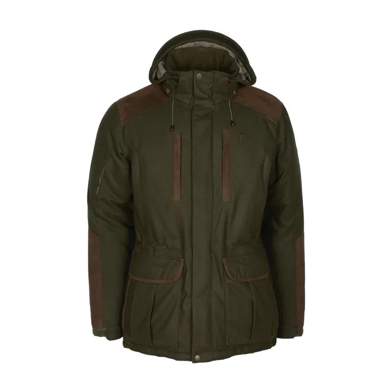 Parka Nydala Insulation mossgreen suede