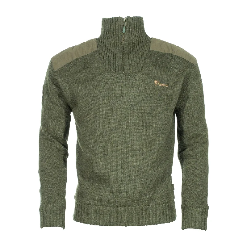 Sweater Hurricane dark green melange