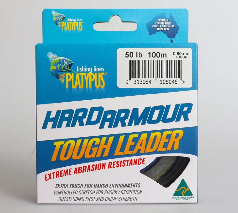 Fishing leaders for shallow streams-Platypus Hard Armour Tough Leader