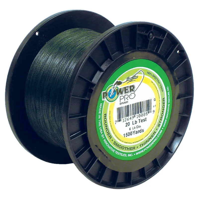 Fishing lines for paddle boards-Power Pro Braided Line 3000 Yard Green