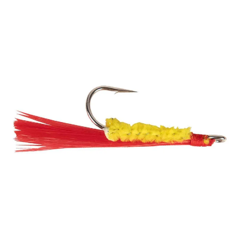 Fish hooks and rigs for fishing with snap swivel rigs-fish hooks and rigs for boat fishing -Fish Hooks & Rigs hook promotions-Pucci Shrimp Fly Rig Size 5/0 Red-Yellow Qty 2