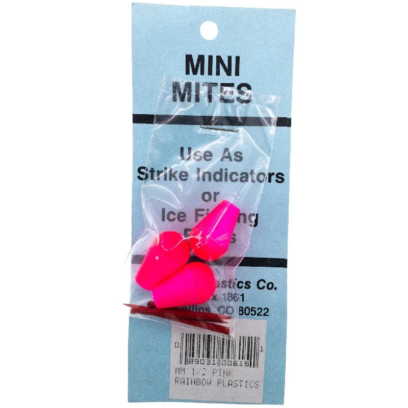 Fishing float & bobbers for pier casting-Rainbow Plastics Mini Mites Foam Strike Indicators / Floats QTY 3