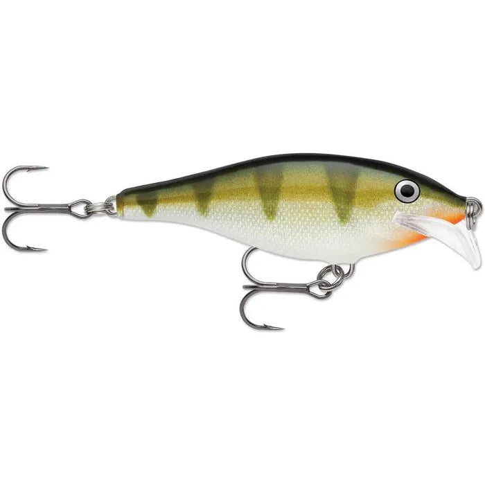 Fishing lures for reliability-Fishing Lures with thin tails-Rapala Scatter Rap Shad 2-3/4" 1/4 Oz Yellow Perch