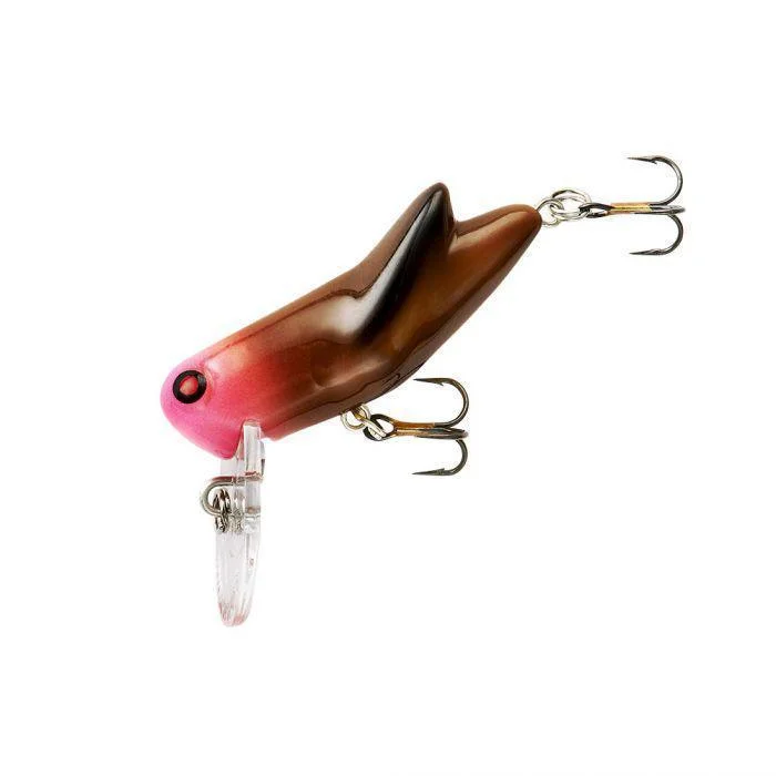 Fishing lures for silicone-Fishing Lures for boat fishing-Rebel Crickhopper 1-1/2 in 3/32 oz #14 Hot Head