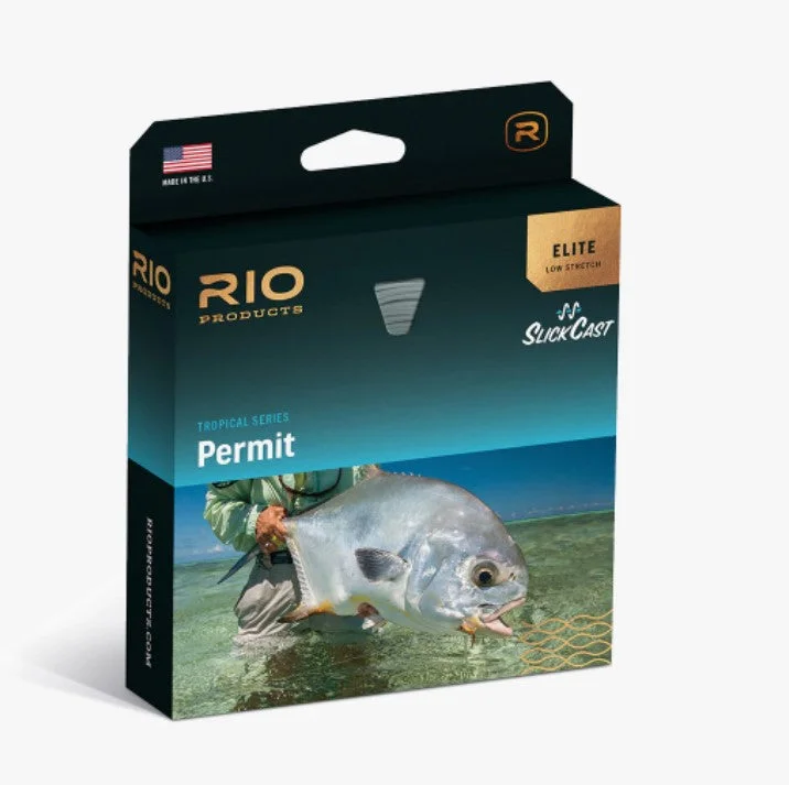 Fishing leaders for dock fishing-Rio Elite Flats Pro Permit WF10F