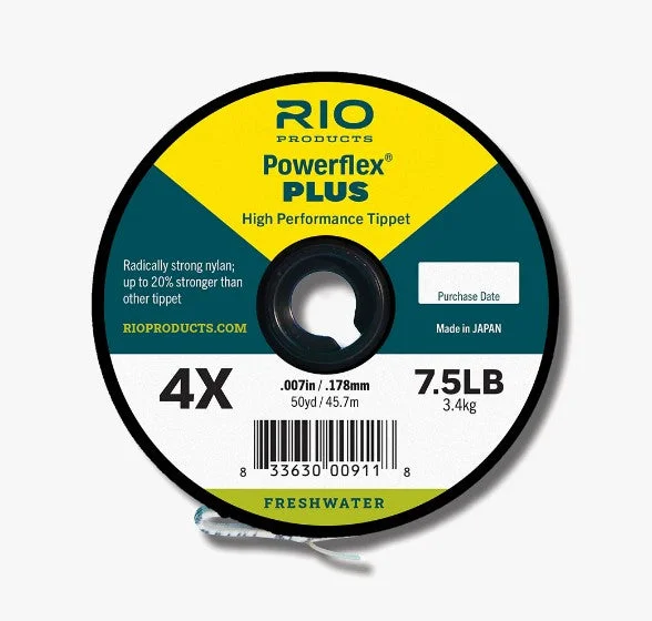 Fishing leaders for smallmouth bass-Rio Powerflex Plus Tippet 50yd