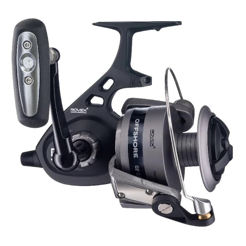 Fishing reels with quiet gears-Best fishing reels for crappie anglers-Rovex Offshore Spin Reels