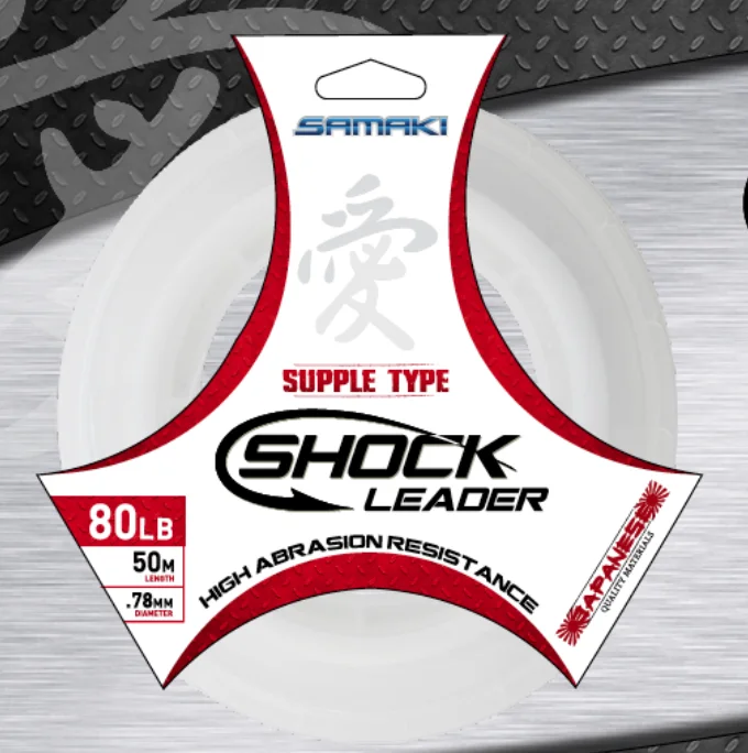 Fishing leaders for clear streams-Samaki Shock Leader